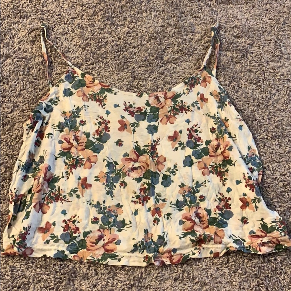 Brandy Melville floral tank